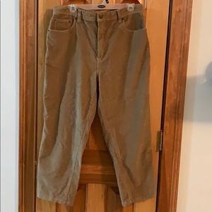 Vintage corduroy capris